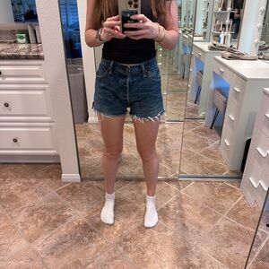 Denim Cutoff Women Shorts